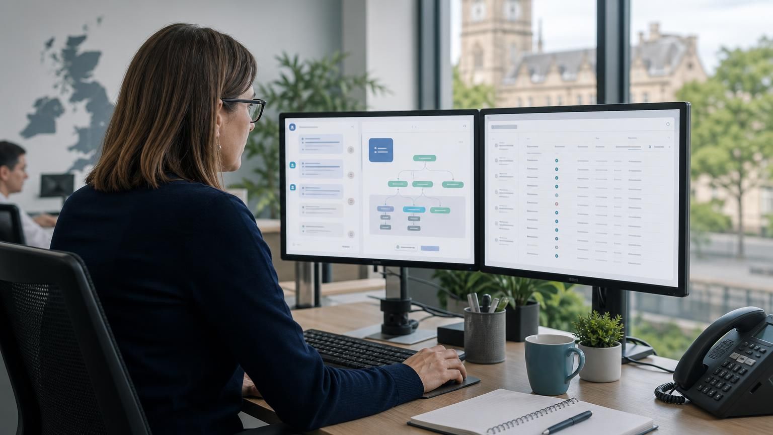 Using hybrid AI live chat to convert chats into completed back‑office actions for UK public and regulated organisations