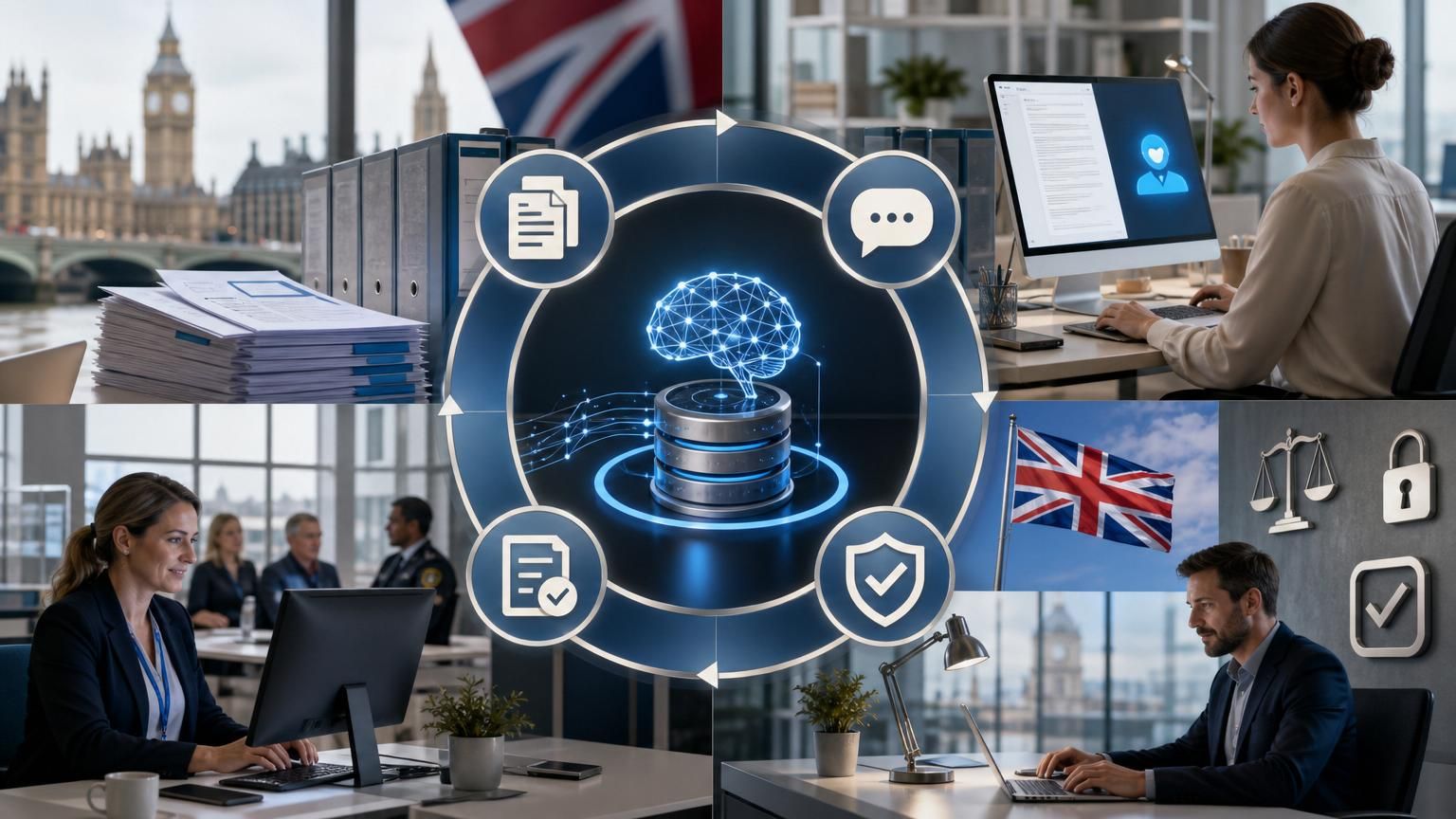 Closed-loop knowledge automation: using hybrid AI live chat to identify, draft and validate knowledge updates for UK public and regulated services