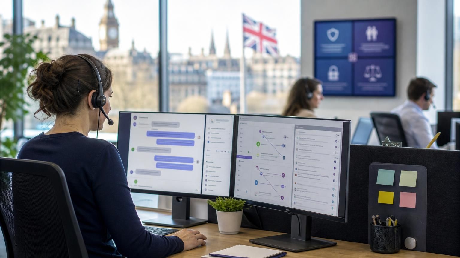 Designing consent-tiered hybrid AI live chat for UK public sector and regulated organisations