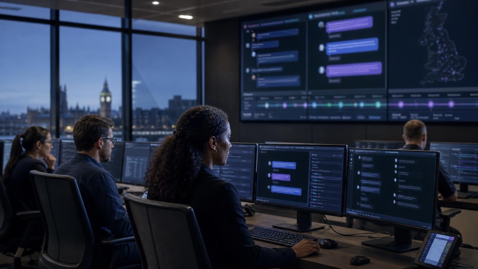 Designing UK‑hosted hybrid AI live chat that automatically produces court‑ready transcripts and data‑minimised evidence packages for regulated teams.
