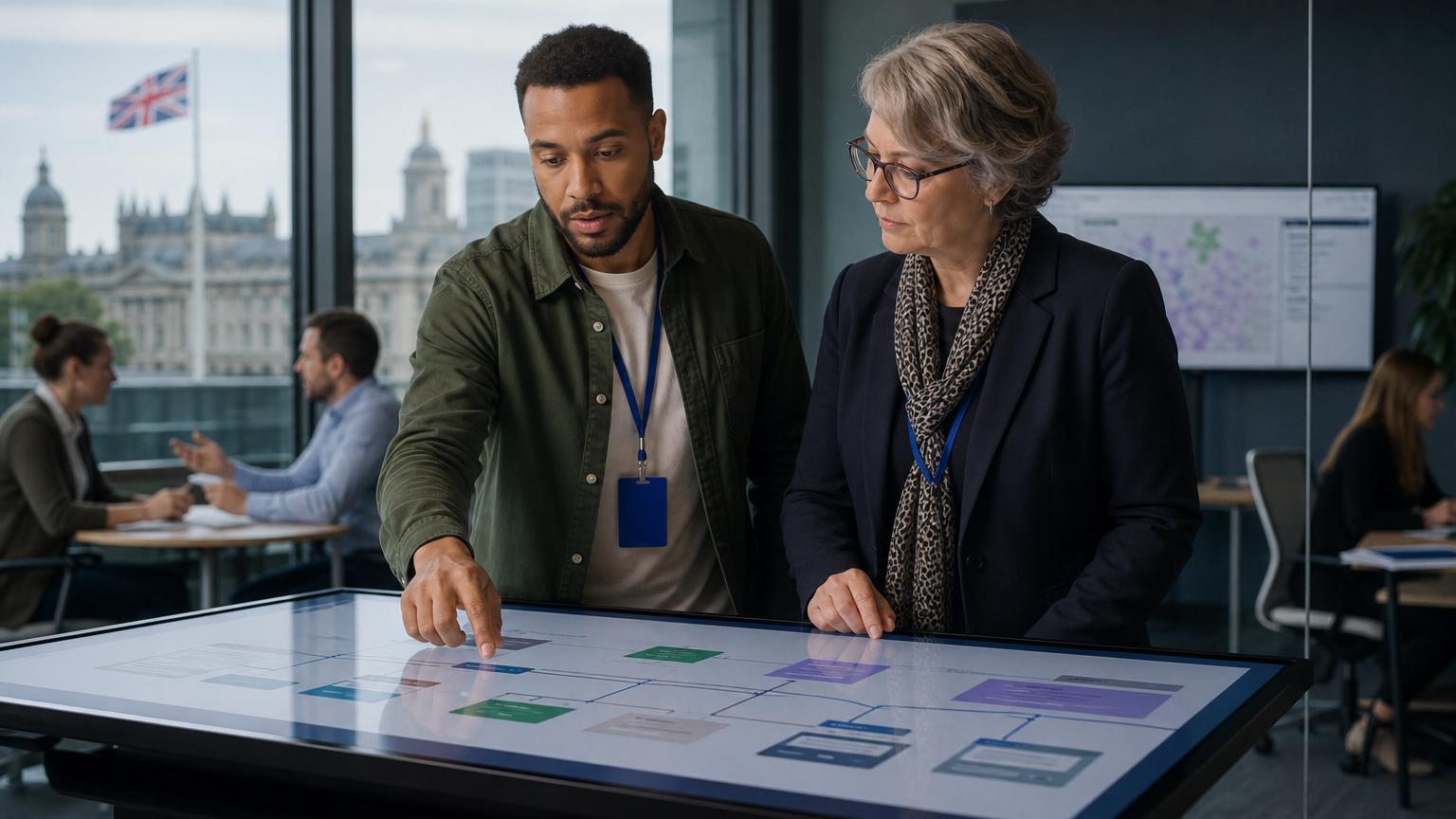 Designing hybrid AI chat workflows that reduce friction and protect UK data for public sector and regulated buyers