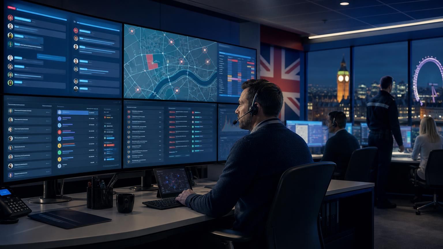 Turning live chat into a 24/7 'Digital Duty Officer' for UK public and regulated services using RAG-backed hybrid AI and auditable human handovers.