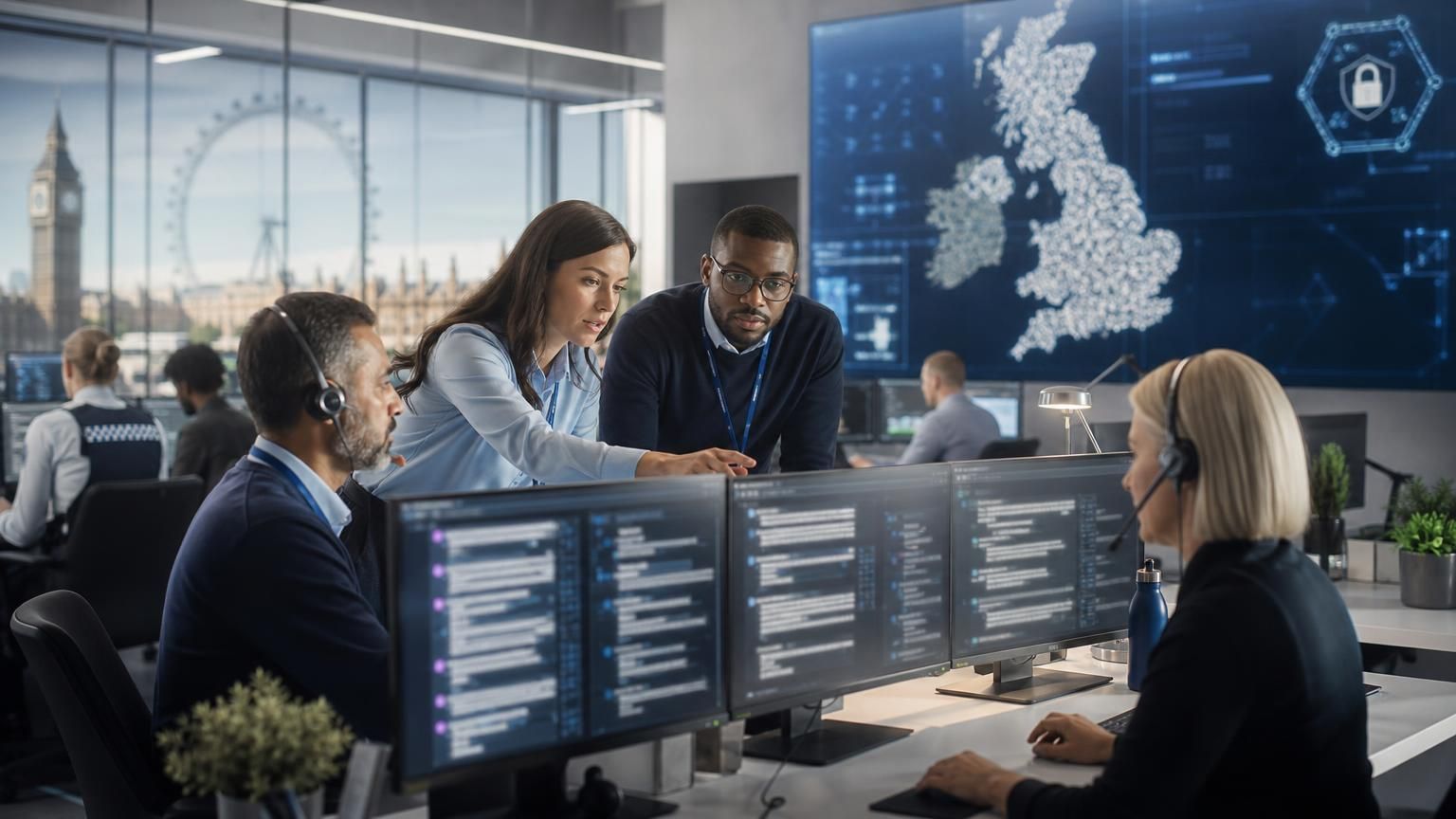Automated data minimisation and redaction inside UK-hosted hybrid AI live chat for councils, police and regulated teams