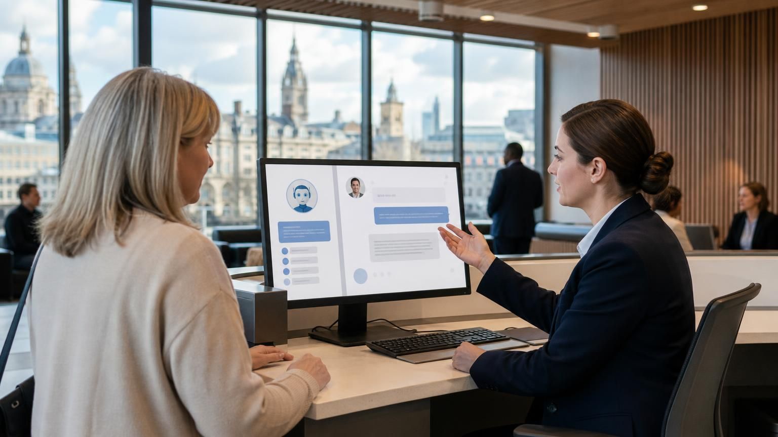 Using hybrid AI live chat to deliver instant, legislation‑backed 'Explain My Rights' answers for UK public services and regulated organisations.