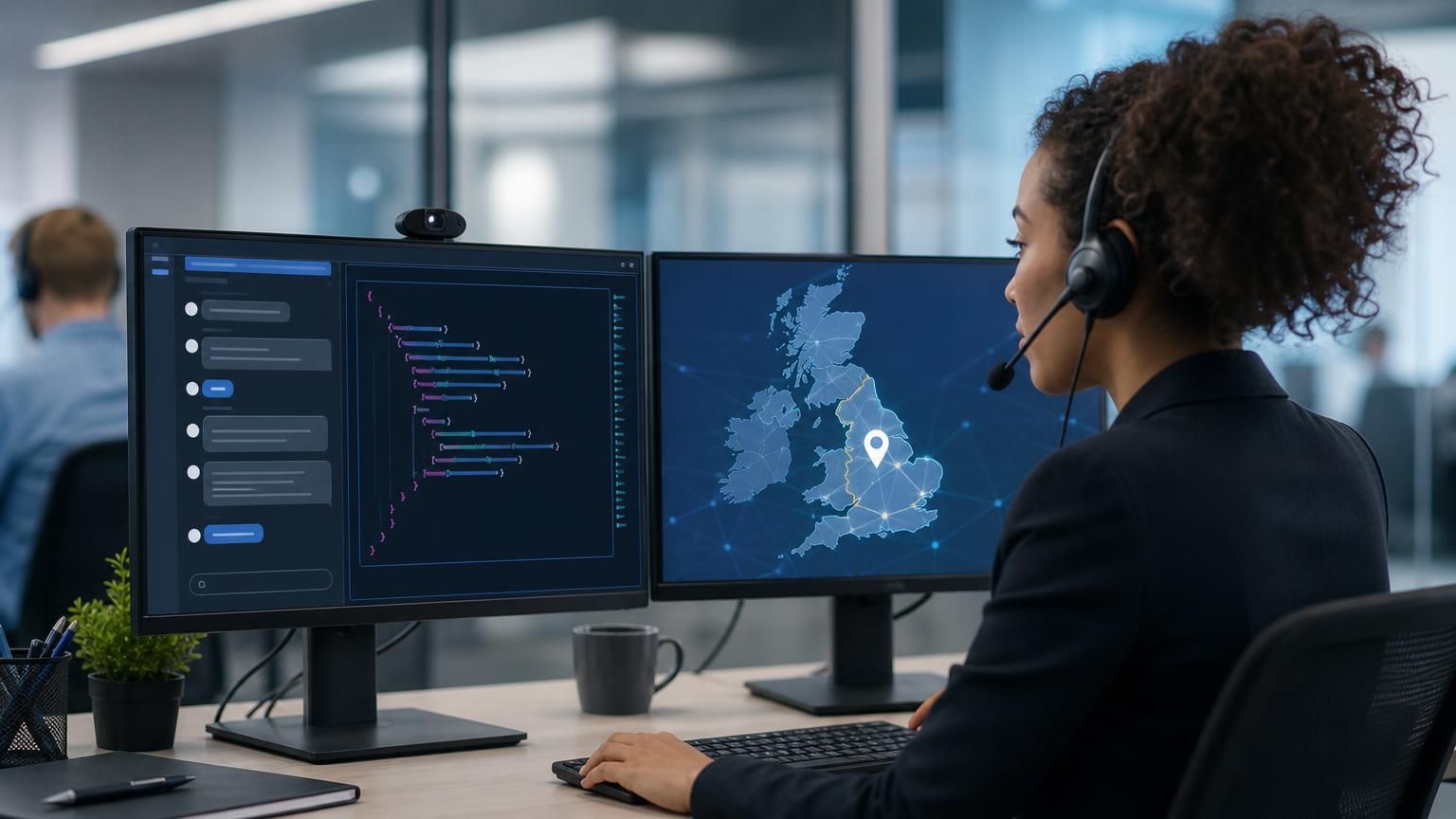 Explainable handover: embedding machine-readable provenance into hybrid AI live chat to create auditable, UK-hosted support trails
