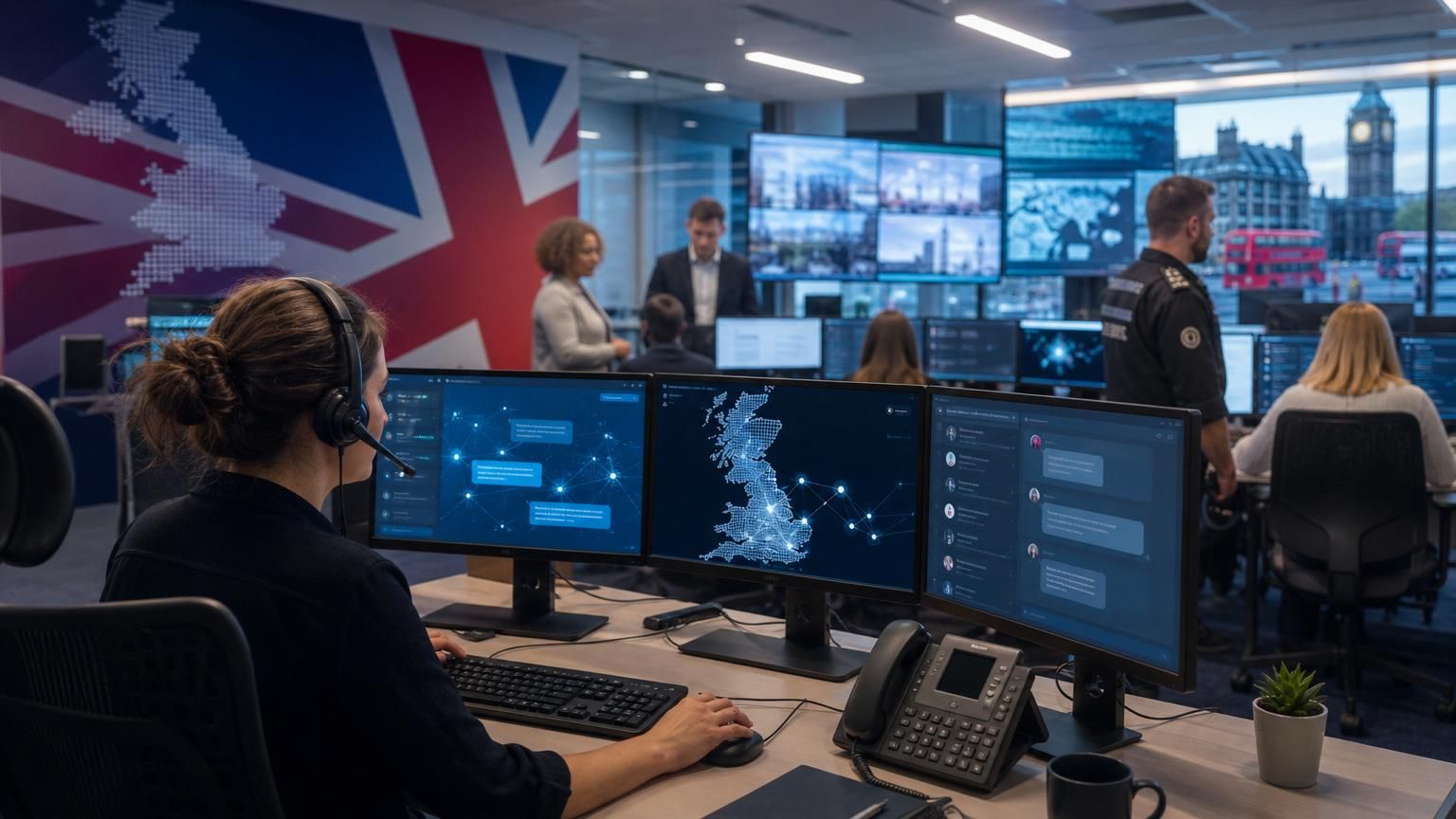 Federated hybrid AI live chat to power multi‑tenant UK shared service desks (councils, police, housing associations) while keeping data separated and UK‑hosted.