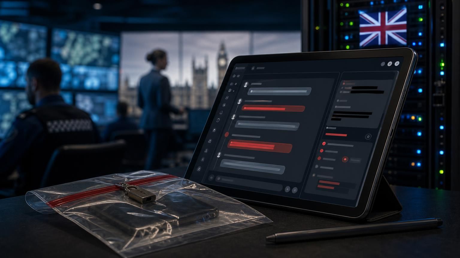Turning live chat into a UK-hosted 'Digital Duty Officer' that triages incidents, preserves evidence, and hands off governed cases using RAG-backed hybrid AI workflows.