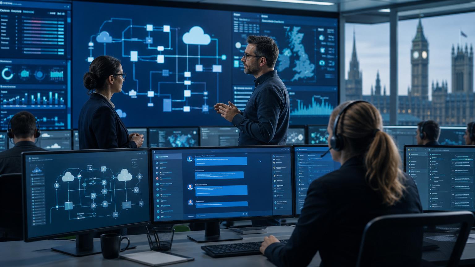 Architecting Hybrid AI live chat for UK public sector and regulated teams