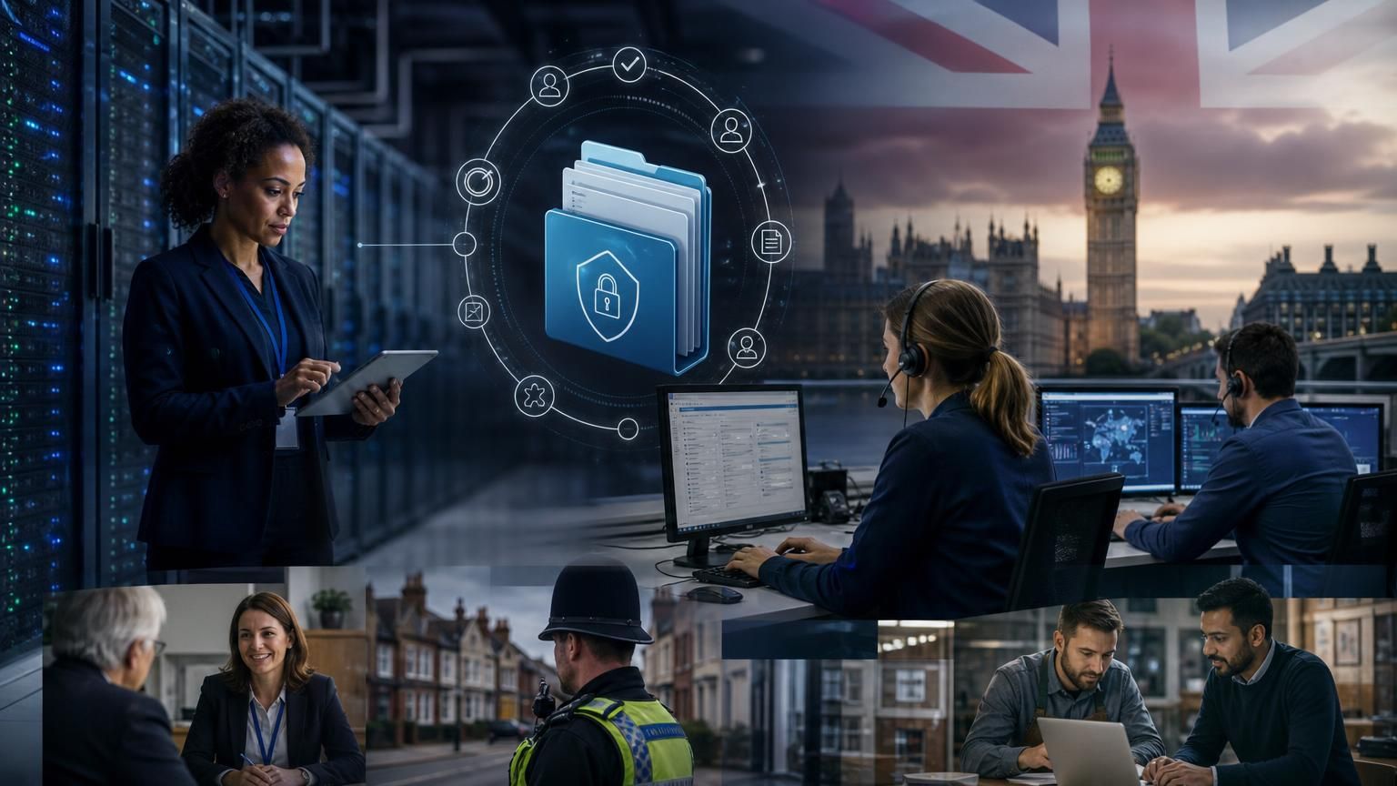 Turning live chat into a UK-hosted 'digital caseworker' that completes low-risk public-sector workflows end-to-end using hybrid AI and human oversight.