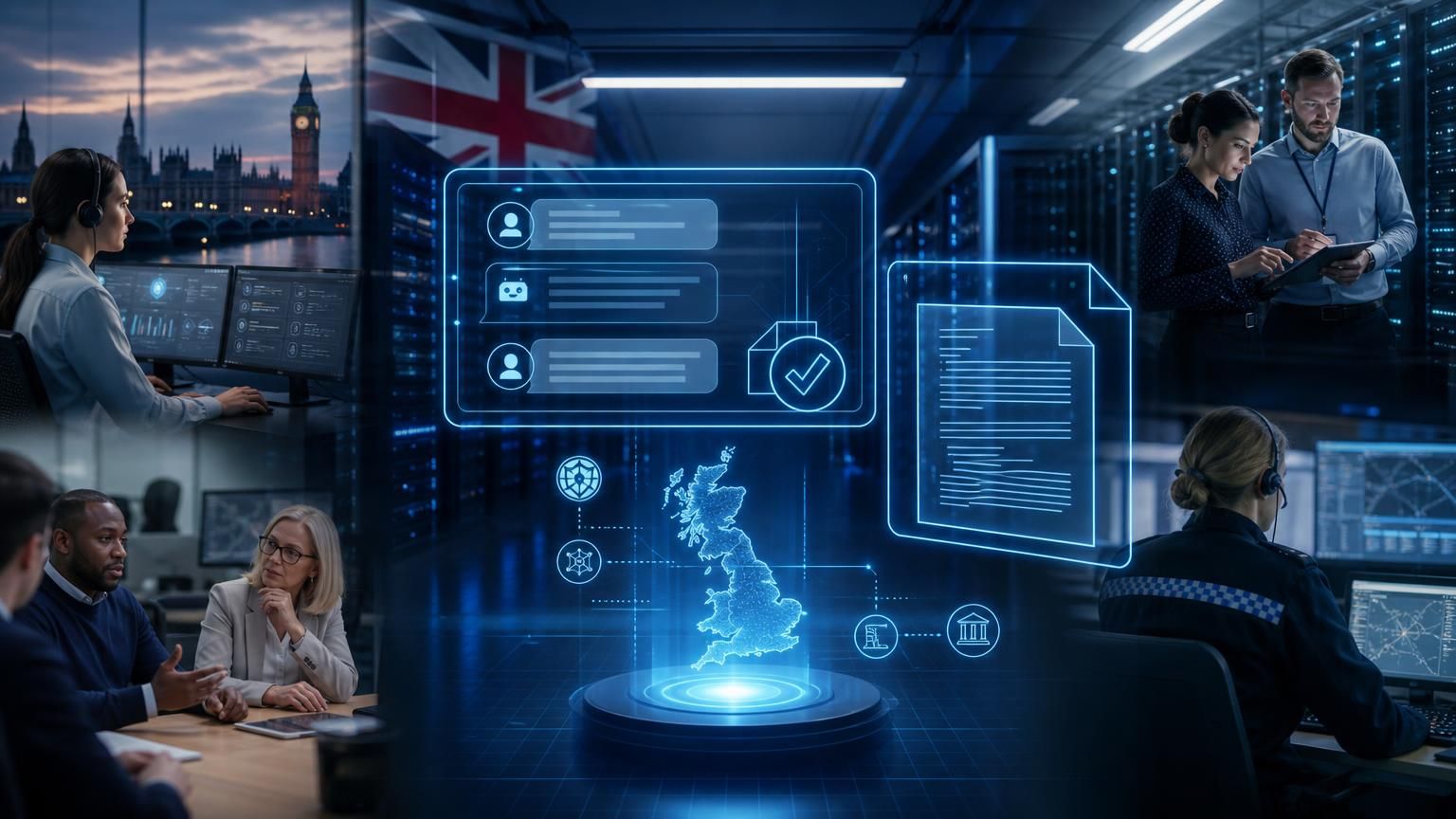 Using UK‑hosted hybrid AI live chat to triage safeguarding and incident reports while preserving evidence and compliance.
