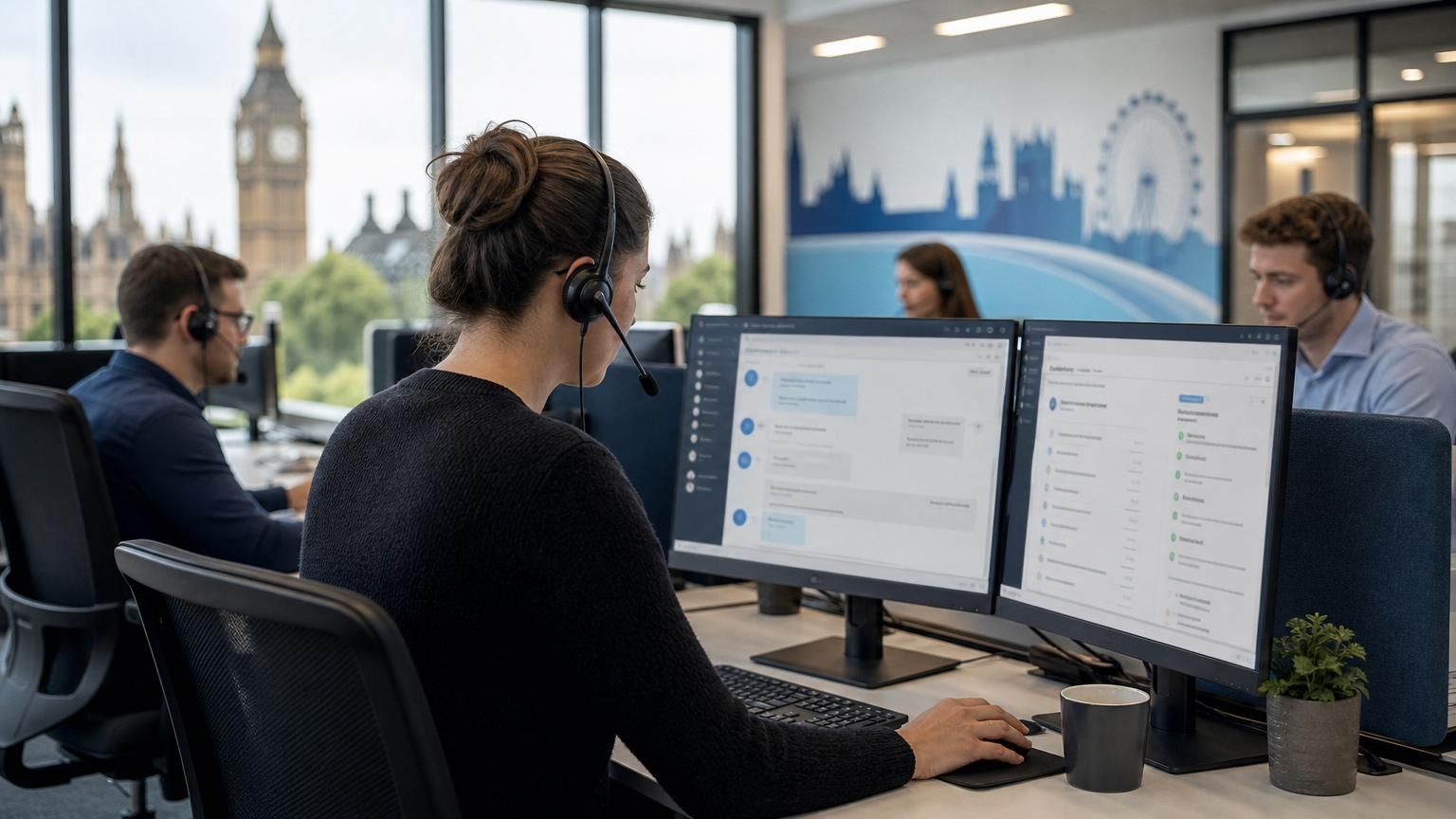 Turning live chat into a UK-hosted strategic support hub using RAG-powered hybrid AI and human workflows