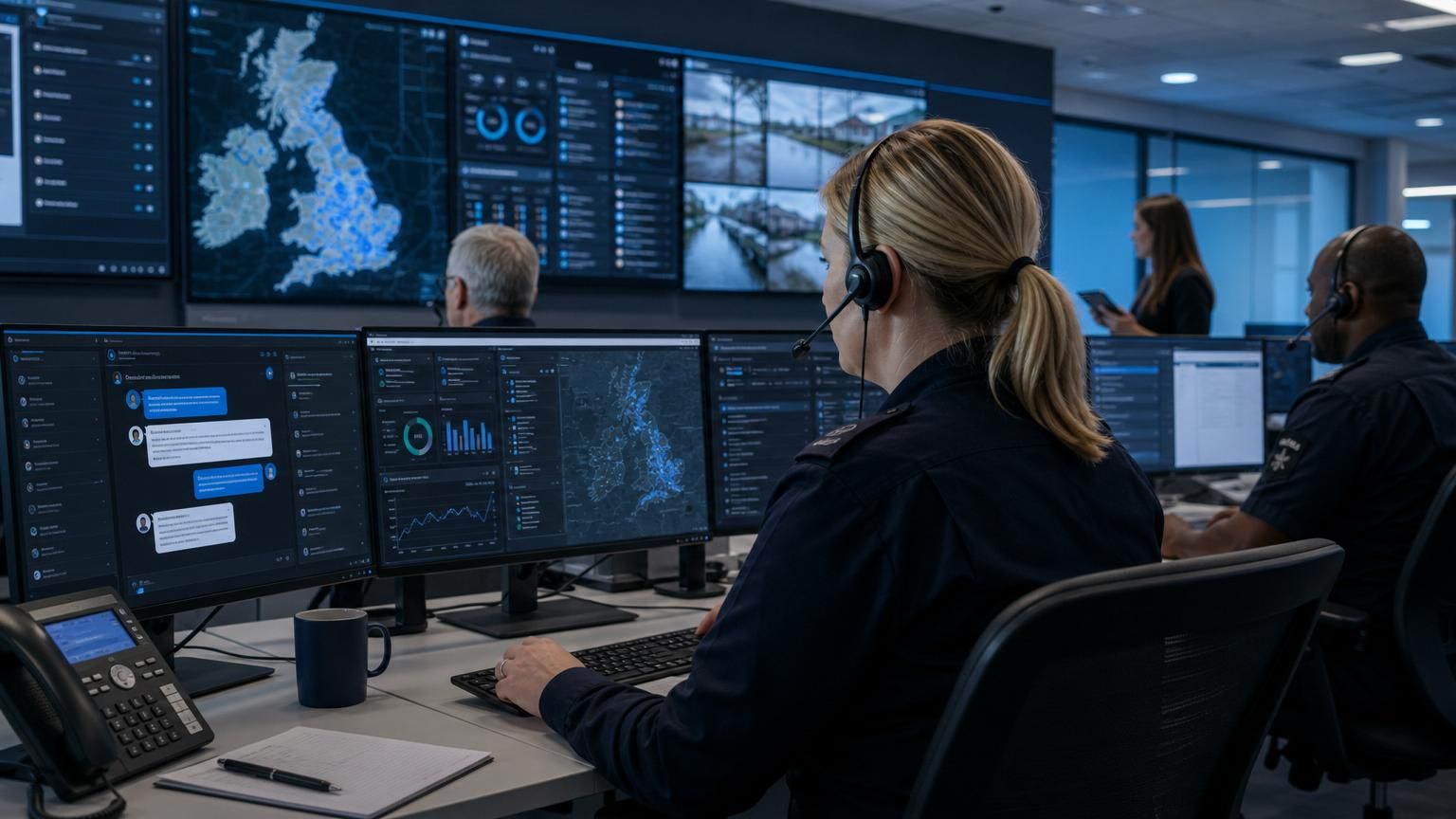 Using hybrid AI live chat as a real-time incident response and resilience layer for UK public and regulated services