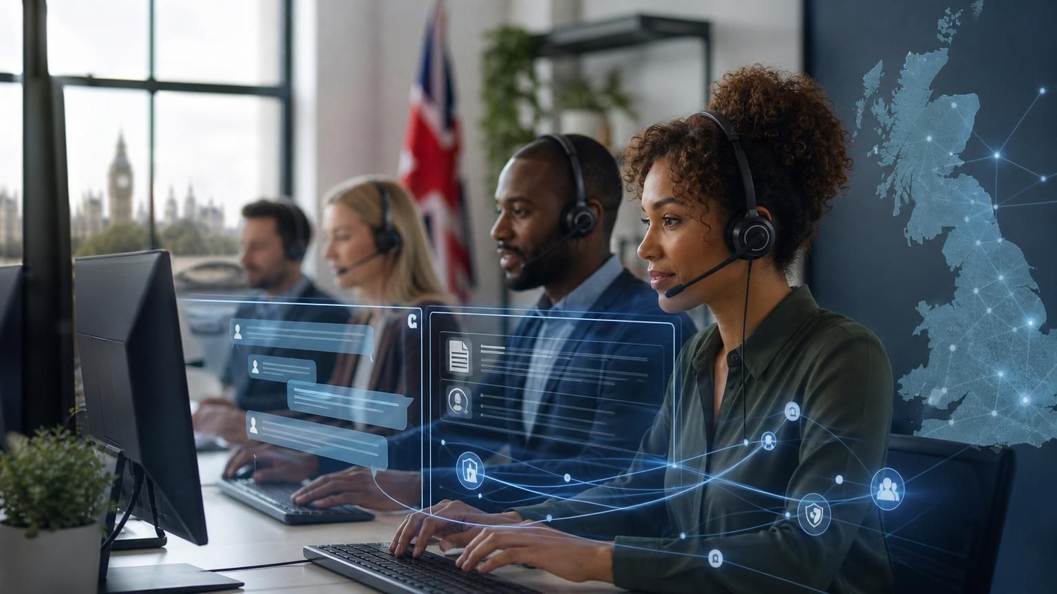 How UK-hosted hybrid AI live chat converts support into a strategic, compliant channel for public and regulated organisations