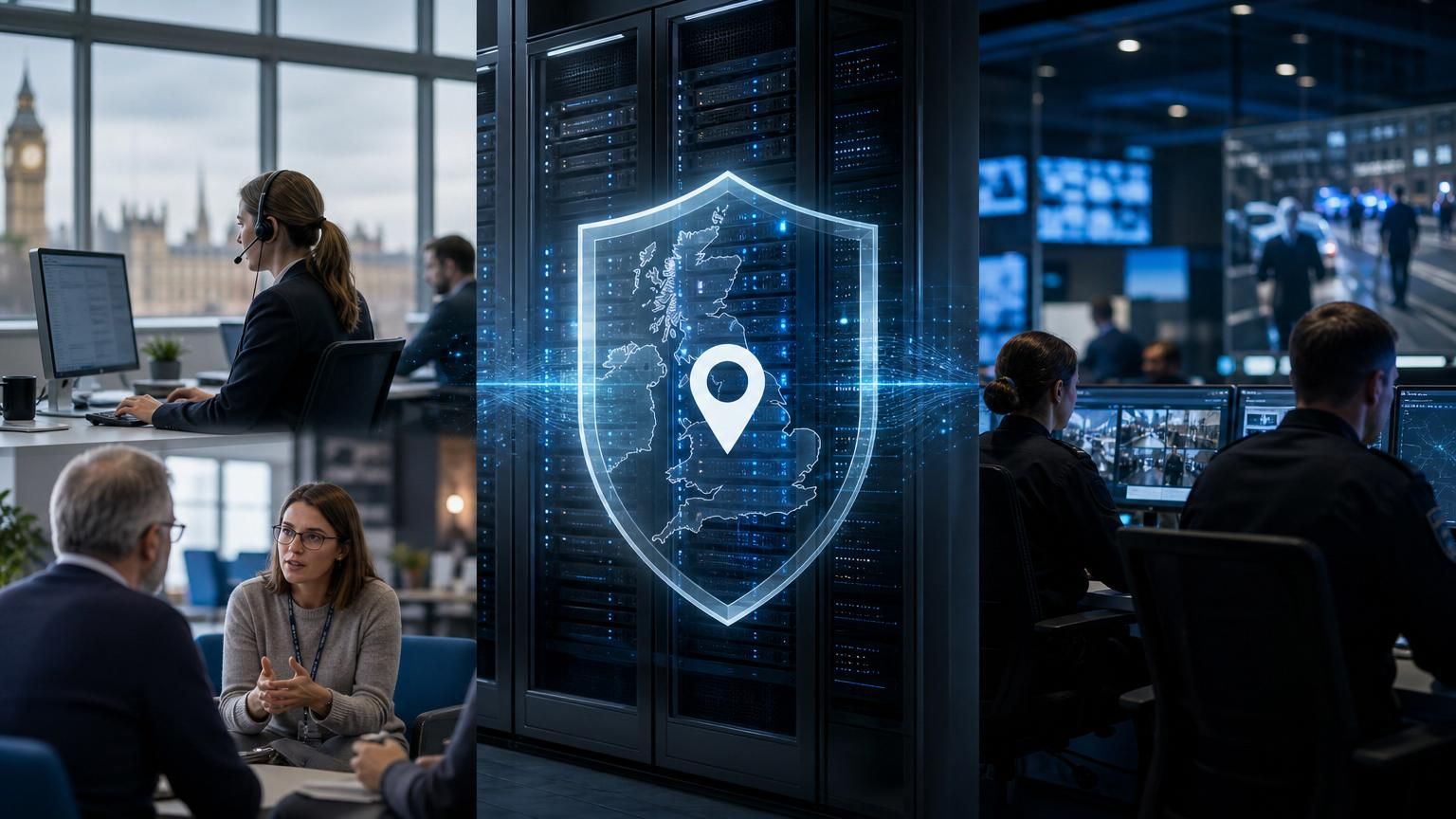 Practical playbook for using Hybrid AI (RAG + human workflows) to turn live chat into a compliant, UK-hosted frontline for regulated organisations