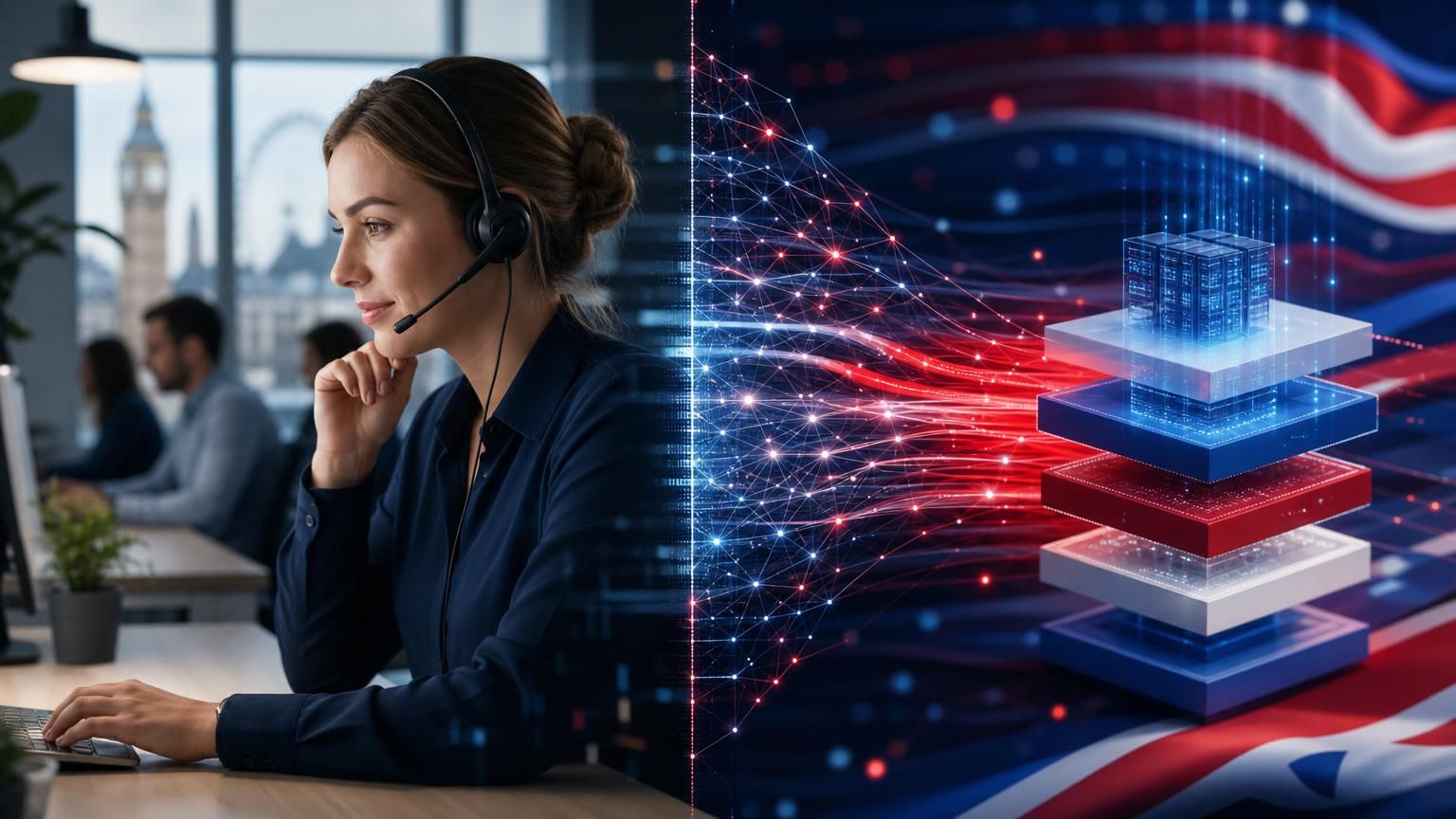 How UK organisations can convert support into revenue using UK-hosted Hybrid AI live chat with audited human handoffs