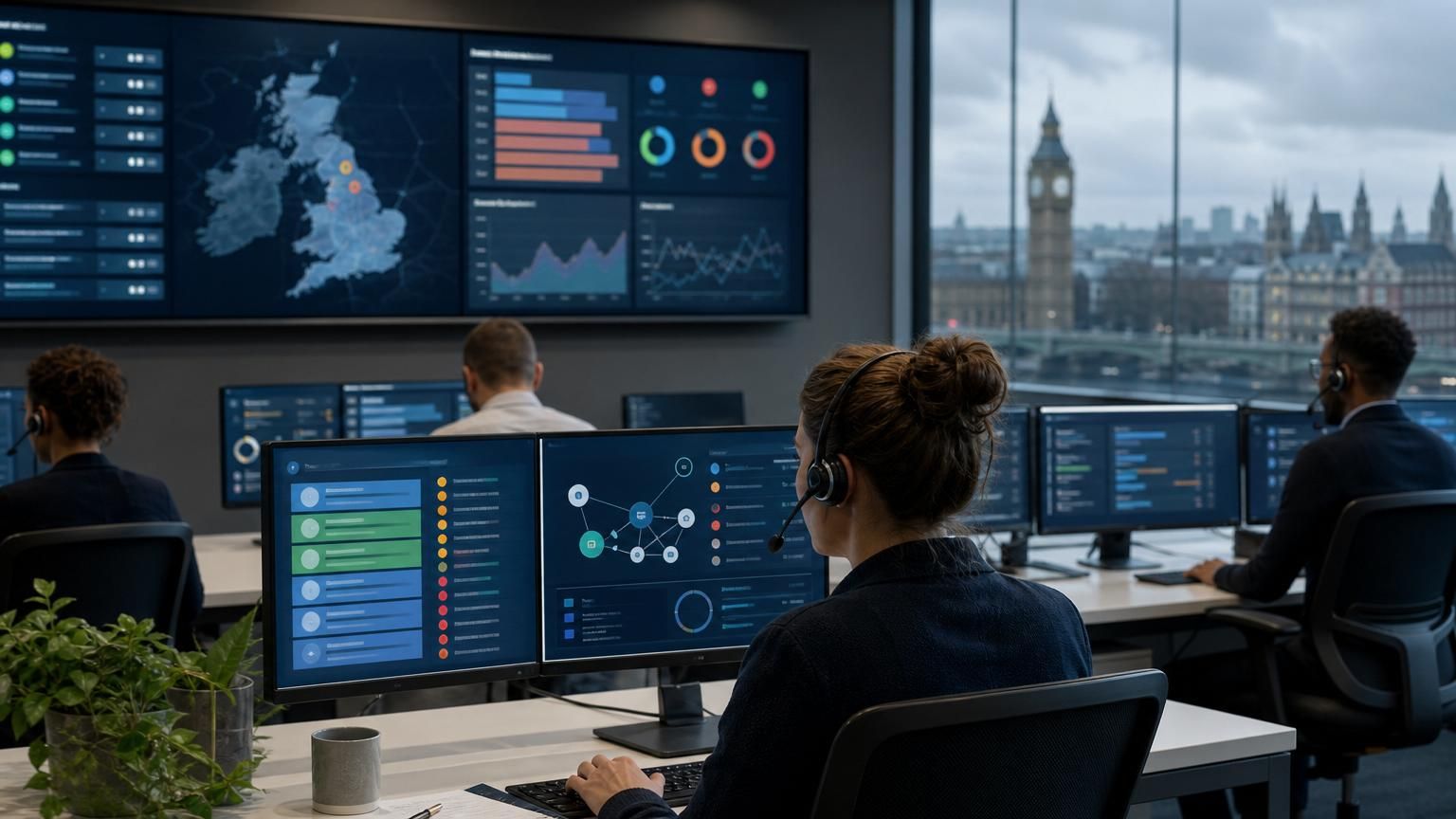 Using hybrid AI as a first-line triage to cut UK support case backlogs and meet public‑sector SLAs