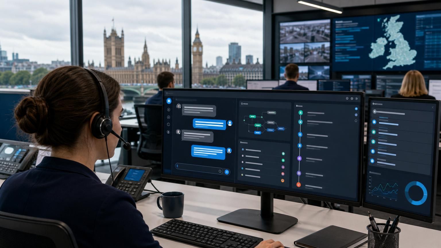 Designing a UK‑first hybrid AI live chat layer that converts, complies, and audits