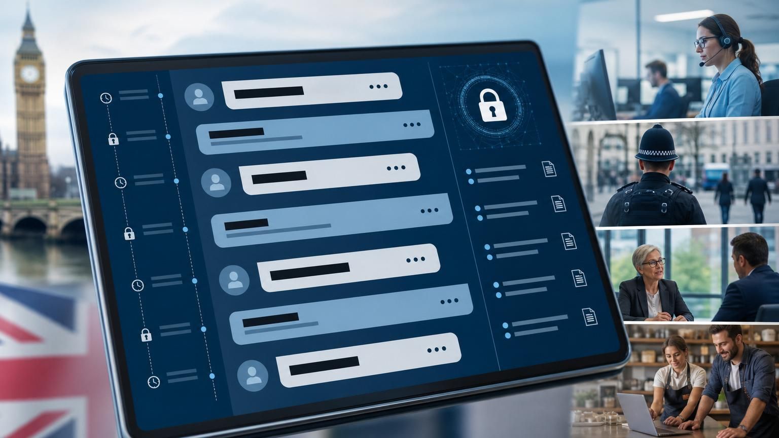 Using hybrid AI live chat to create auditable, evidence-grade support channels for UK public and regulated teams