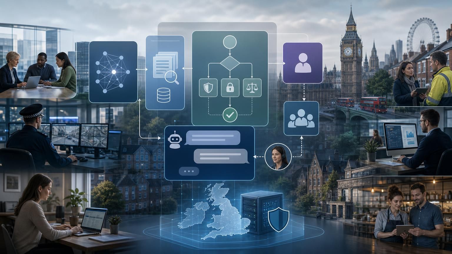 Embedding 'policy-as-code' into UK-hosted hybrid AI live chat to enforce compliance, auditable decisions and faster, safer support for regulated teams.