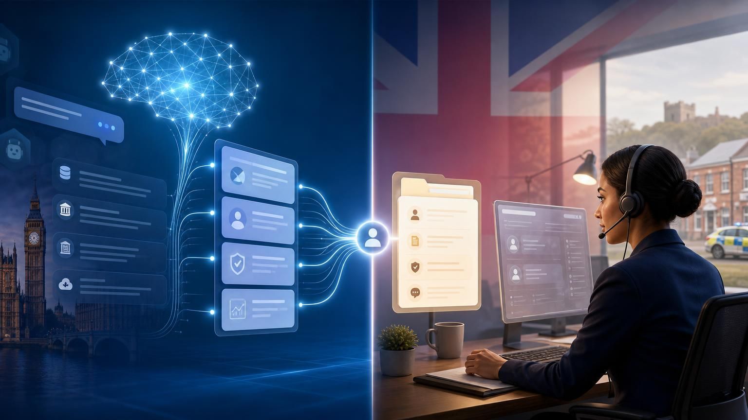 Predictive escalation: pre-warming human handovers in UK-hosted hybrid AI live chat