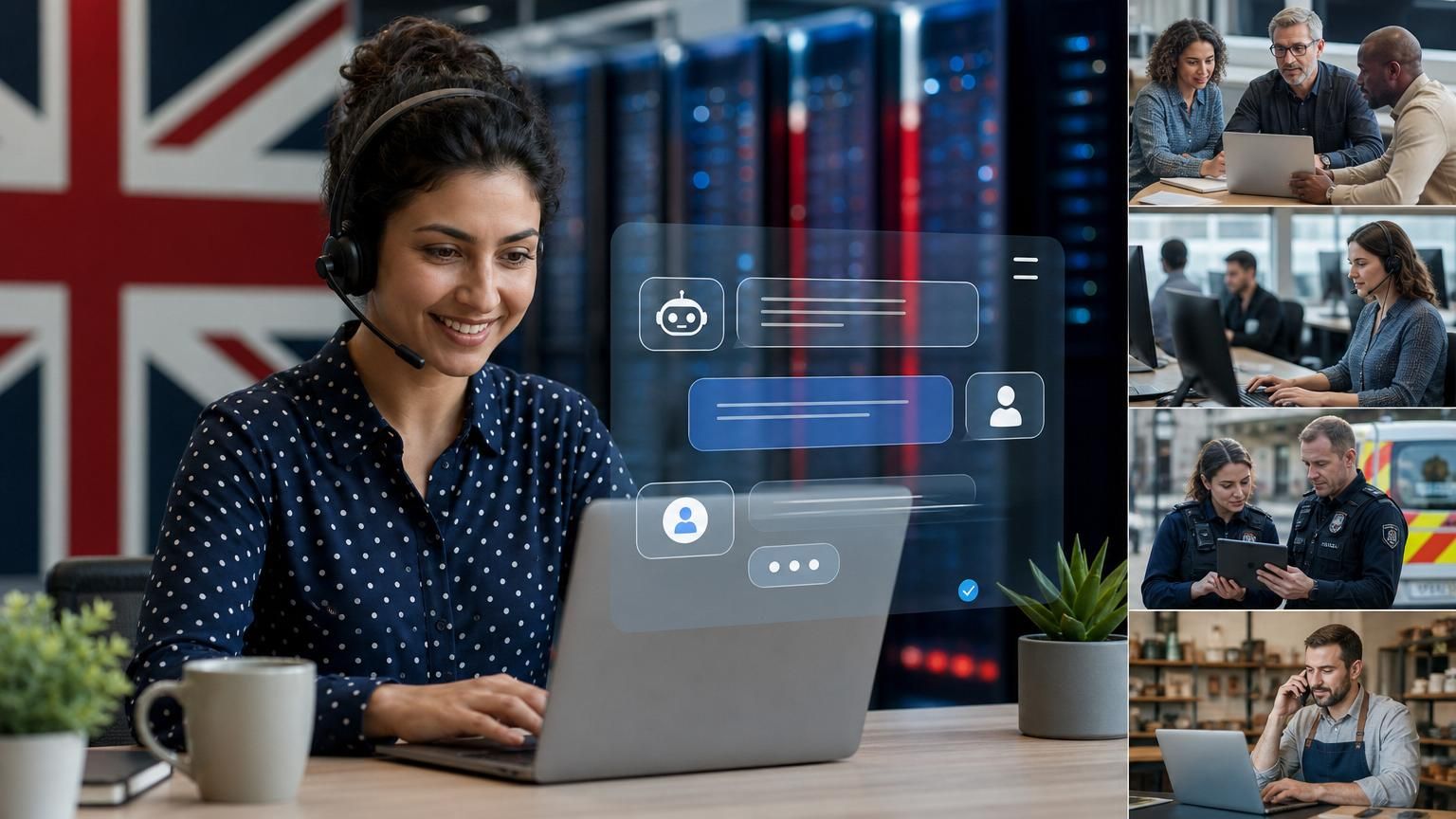 Designing privacy-first, accessible hybrid AI live chat that improves digital inclusion for UK public services and regulated organisations.