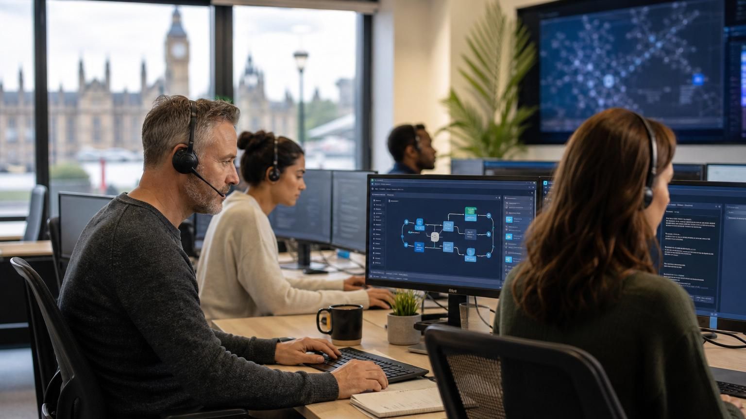 Using hybrid AI live chat to predict and prevent repeat support cases in UK public and regulated services