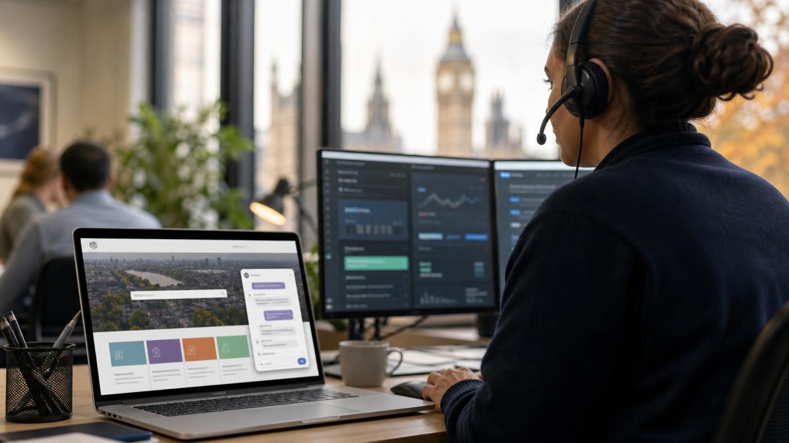 Using RAG-backed hybrid AI live chat to make UK-hosted support both faster and auditable