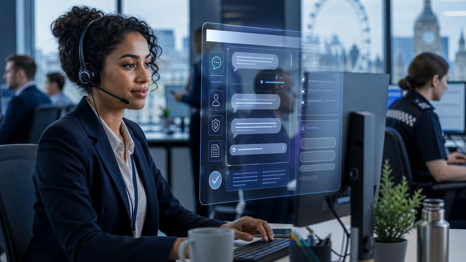Real-time agent coaching: using UK-hosted hybrid AI live chat as an active co-pilot to cut training time, improve compliance and lift first-contact resolution for councils, police and regulated teams.