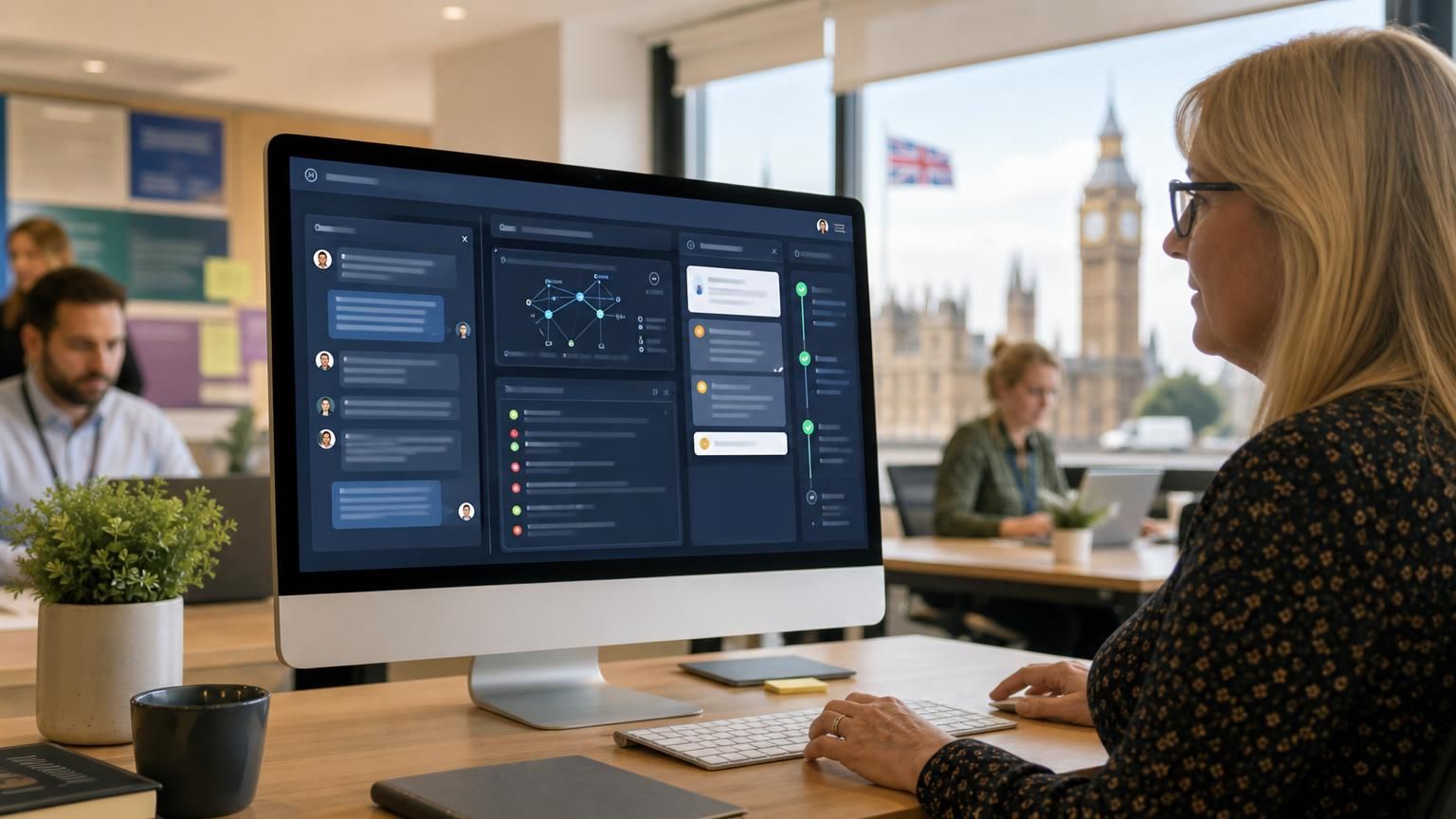 Using UK-hosted hybrid AI live chat to turn regulatory changes into verified, auditable support updates