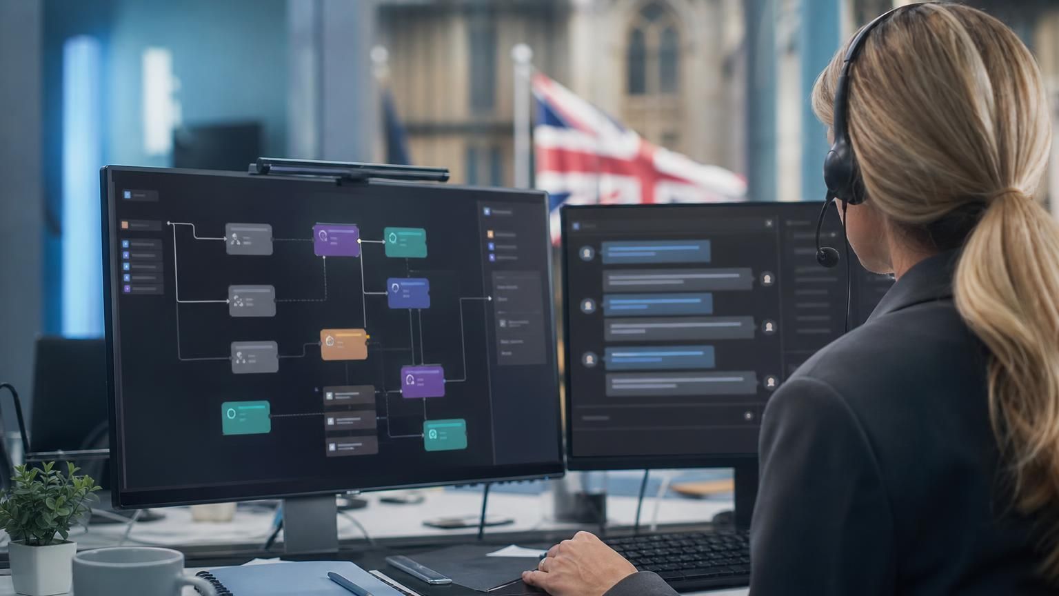 Designing SLA-driven hybrid AI live chat that enforces response SLAs, creates auditable case trails, and routes sensitive UK data to UK-hosted services for councils, police and regulated teams.