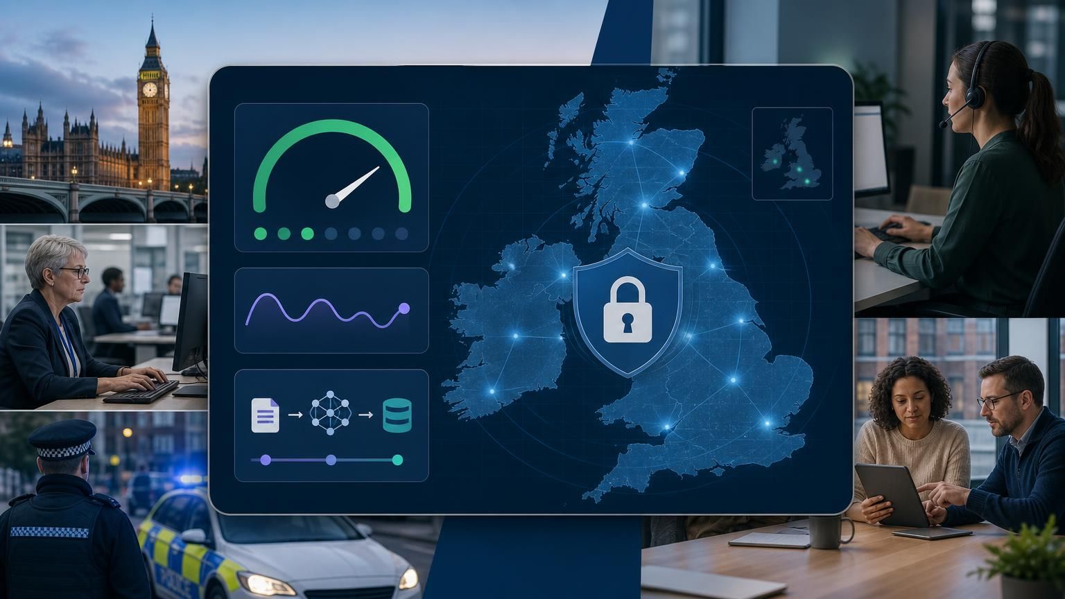 Designing SLA-grade, UK-hosted hybrid AI live chat for public sector and regulated organisations