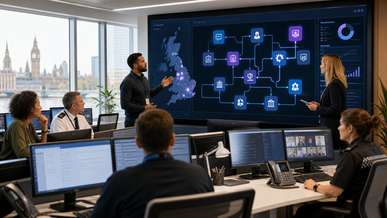 Using hybrid AI live chat as a support orchestration layer that enforces UK data sovereignty while automating cross‑department workflows for councils, police and regulated teams.