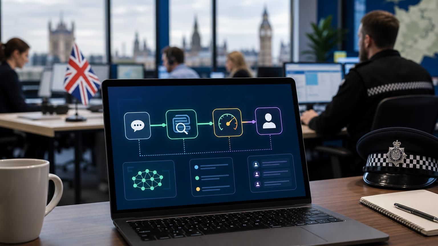 Surge‑resilient hybrid AI live chat that preserves SLAs for UK councils, police and regulated teams during strikes, cyber incidents and demand spikes.