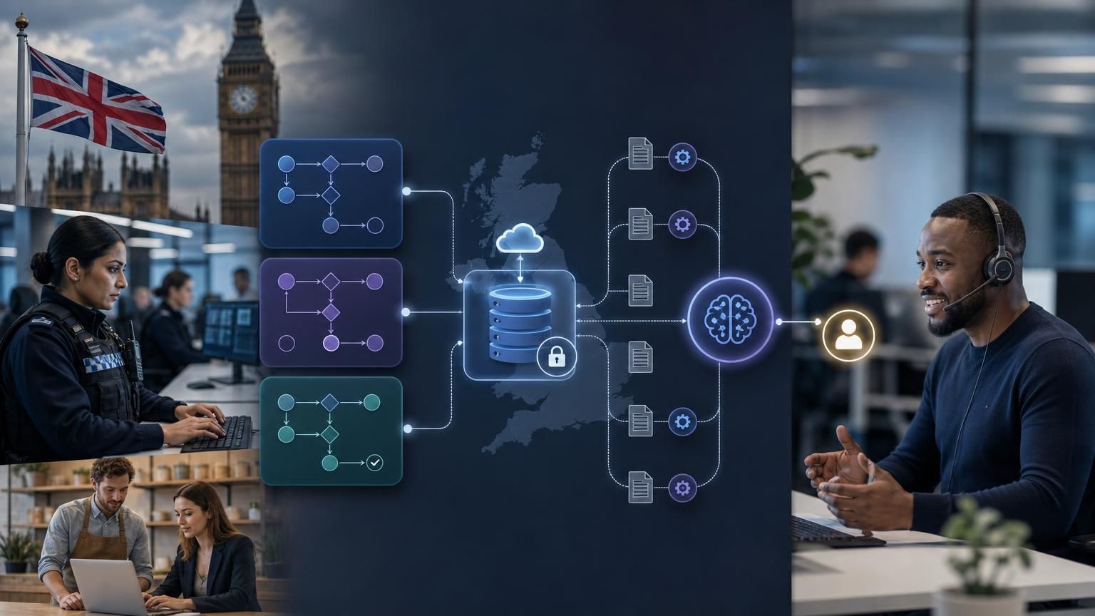 Turning live chat into a UK-trusted strategic support channel using hybrid AI for triage, auditability and data sovereignty