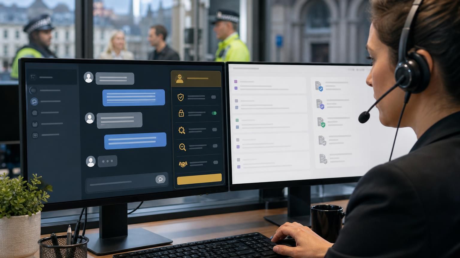 Designing per-conversation zero‑trust rules for UK-hosted hybrid AI live chat